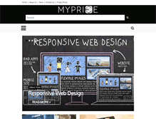 Tablet Screenshot of mypriceapp.com